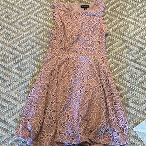 light pink, sleeveless dress - size 7